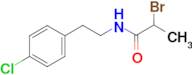 2-bromo-N-[2-(4-chlorophenyl)ethyl]propanamide