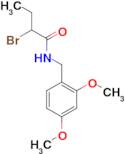 2-bromo-N-(2,4-dimethoxybenzyl)butanamide