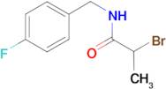 2-bromo-N-(4-fluorobenzyl)propanamide