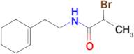 2-bromo-N-(2-cyclohex-1-en-1-ylethyl)propanamide