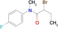 2-bromo-N-(4-fluorophenyl)-N-methylbutanamide