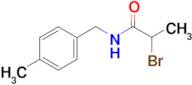 2-bromo-N-(4-methylbenzyl)propanamide