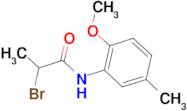 2-bromo-N-(2-methoxy-5-methylphenyl)propanamide