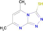 5,7-dimethyl[1,2,4]triazolo[4,3-a]pyrimidine-3-thiol