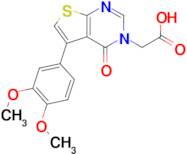 [5-(3,4-dimethoxyphenyl)-4-oxothieno[2,3-d]pyrimidin-3(4H)-yl]acetic acid