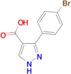 3-(4-bromophenyl)-1H-pyrazole-4-carboxylic acid