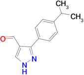 3-(4-isopropylphenyl)-1H-pyrazole-4-carbaldehyde