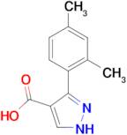 3-(2,4-dimethylphenyl)-1H-pyrazole-4-carboxylic acid