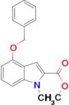 methyl 4-(benzyloxy)-1-methyl-1H-indole-2-carboxylate