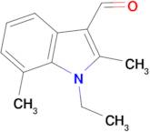 1-ethyl-2,7-dimethyl-1H-indole-3-carbaldehyde