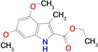ethyl 4,6-dimethoxy-3-methyl-1H-indole-2-carboxylate
