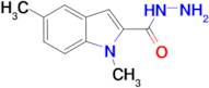 1,5-dimethyl-1H-indole-2-carbohydrazide