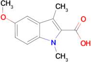 5-methoxy-1,3-dimethyl-1H-indole-2-carboxylic acid