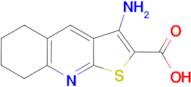 3-amino-5,6,7,8-tetrahydrothieno[2,3-b]quinoline-2-carboxylic acid