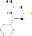 4-amino-6-phenyl-1,6-dihydro-1,3,5-triazine-2-thiol