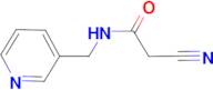 2-cyano-N-(pyridin-3-ylmethyl)acetamide
