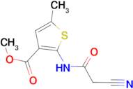 methyl 2-[(cyanoacetyl)amino]-5-methylthiophene-3-carboxylate