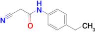 2-cyano-N-(4-ethylphenyl)acetamide