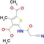 dimethyl 5-[(cyanoacetyl)amino]-3-methylthiophene-2,4-dicarboxylate