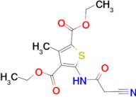 diethyl 5-[(cyanoacetyl)amino]-3-methylthiophene-2,4-dicarboxylate