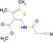 methyl 2-[(cyanoacetyl)amino]-4,5-dimethylthiophene-3-carboxylate