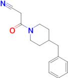 3-(4-benzylpiperidin-1-yl)-3-oxopropanenitrile