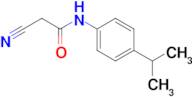 2-cyano-N-(4-isopropylphenyl)acetamide