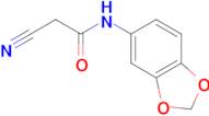 N-1,3-benzodioxol-5-yl-2-cyanoacetamide