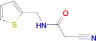2-cyano-N-(2-thienylmethyl)acetamide