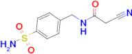 N-[4-(aminosulfonyl)benzyl]-2-cyanoacetamide