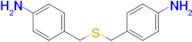 (4-{[(4-aminobenzyl)thio]methyl}phenyl)amine