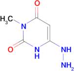 6-hydrazino-3-methylpyrimidine-2,4(1H,3H)-dione