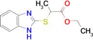 ethyl 2-(1H-benzimidazol-2-ylthio)propanoate