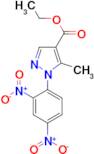 ethyl 1-(2,4-dinitrophenyl)-5-methyl-1H-pyrazole-4-carboxylate