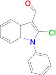 2-chloro-1-phenyl-1H-indole-3-carbaldehyde