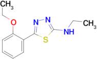 5-(2-ethoxyphenyl)-N-ethyl-1,3,4-thiadiazol-2-amine