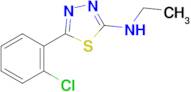 5-(2-chlorophenyl)-N-ethyl-1,3,4-thiadiazol-2-amine