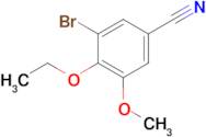 3-bromo-4-ethoxy-5-methoxybenzonitrile