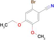 2-bromo-4-ethoxy-5-methoxybenzonitrile