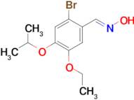 2-bromo-5-ethoxy-4-isopropoxybenzaldehyde oxime
