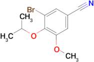 3-bromo-4-isopropoxy-5-methoxybenzonitrile