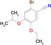 2-bromo-5-ethoxy-4-isopropoxybenzonitrile