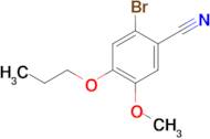 2-bromo-5-methoxy-4-propoxybenzonitrile