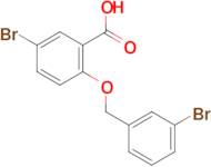 5-bromo-2-[(3-bromobenzyl)oxy]benzoic acid