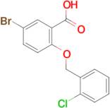 5-bromo-2-[(2-chlorobenzyl)oxy]benzoic acid