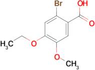 2-bromo-4-ethoxy-5-methoxybenzoic acid