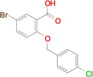 5-bromo-2-[(4-chlorobenzyl)oxy]benzoic acid