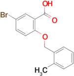 5-bromo-2-[(2-methylbenzyl)oxy]benzoic acid