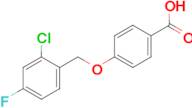 4-[(2-chloro-4-fluorobenzyl)oxy]benzoic acid