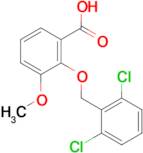 2-[(2,6-dichlorobenzyl)oxy]-3-methoxybenzoic acid